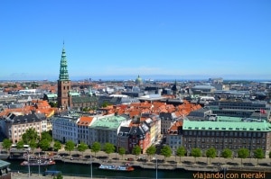 Vistas desde el palacio de Christiansborg